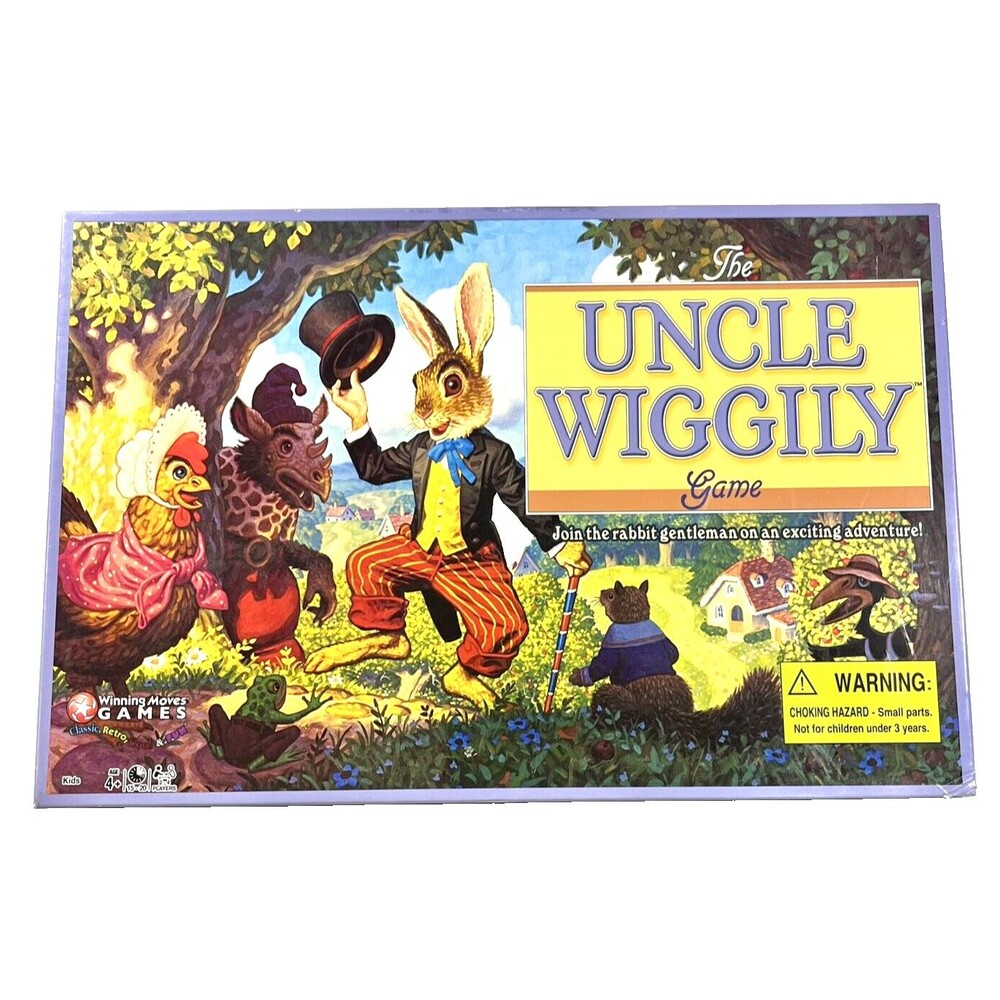 The Uncle Wiggily Game Board Game 2016 Winning Moves Games Complete